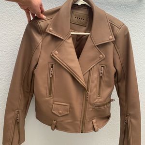 Blank NYC xs leather jacket NWOT